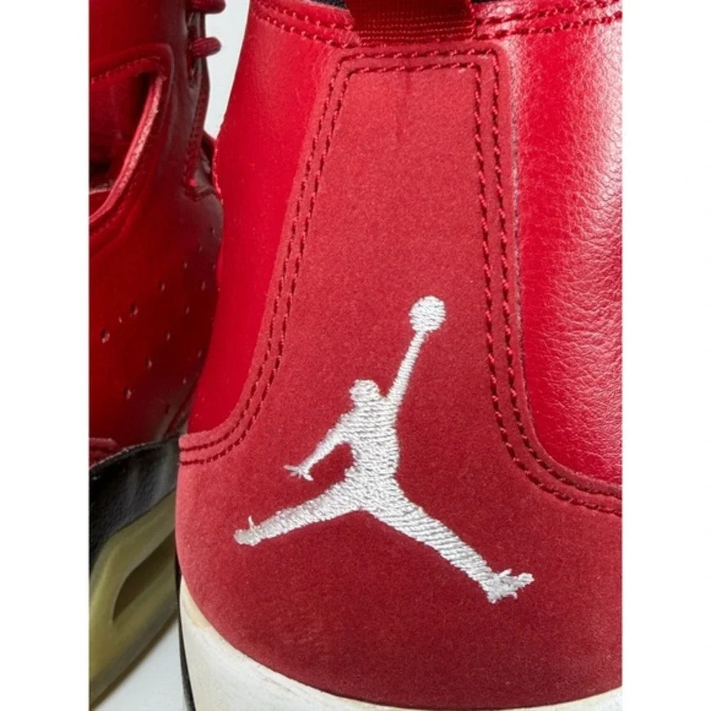 Jordan Flight Club '91 Gym‎ Red Black White Sz 10